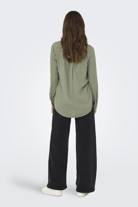 Only onlyasmin-siesta ls linen bl shirt